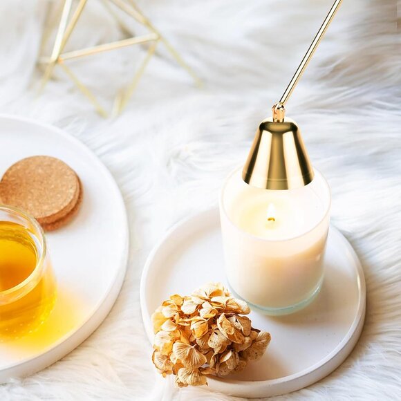 Candle Wick Trimmer, Candle Snuffer and Wick Dipper & Candle Accessory Set, 3 in - Picture 2 of 9